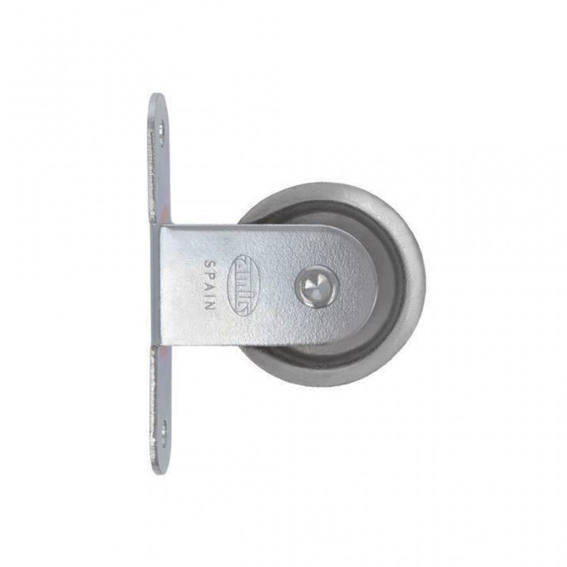 CLOTHESLINE PULLEY WITH METAL WHEEL